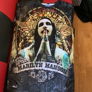 Marilyn Manson dry-fit tshirt